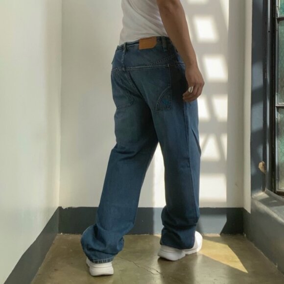 Men’s Rocawear Mid Blue Denim Pants NWT